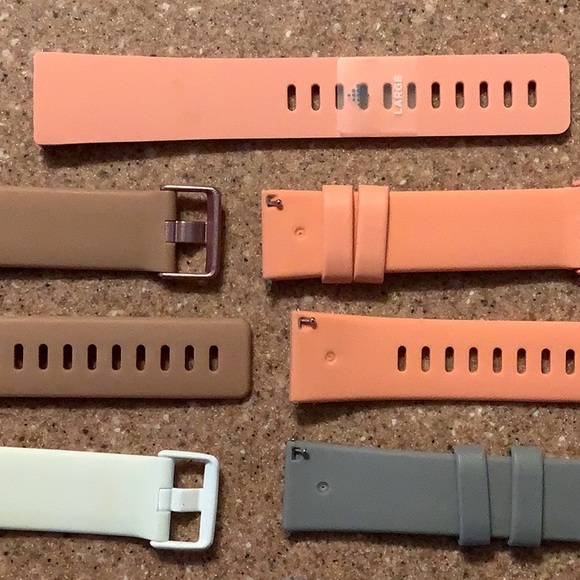 🌹6 complete FitBit Versa watch bands (4 NWOT) - Picture 10 of 14